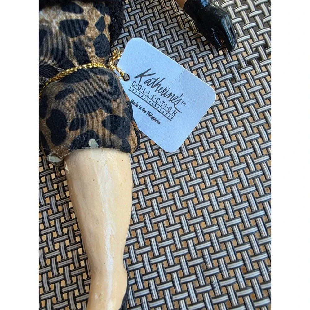 Katherines Collection Silver Lake Leopard Print Diva Donkey Doll Figurine 11in
